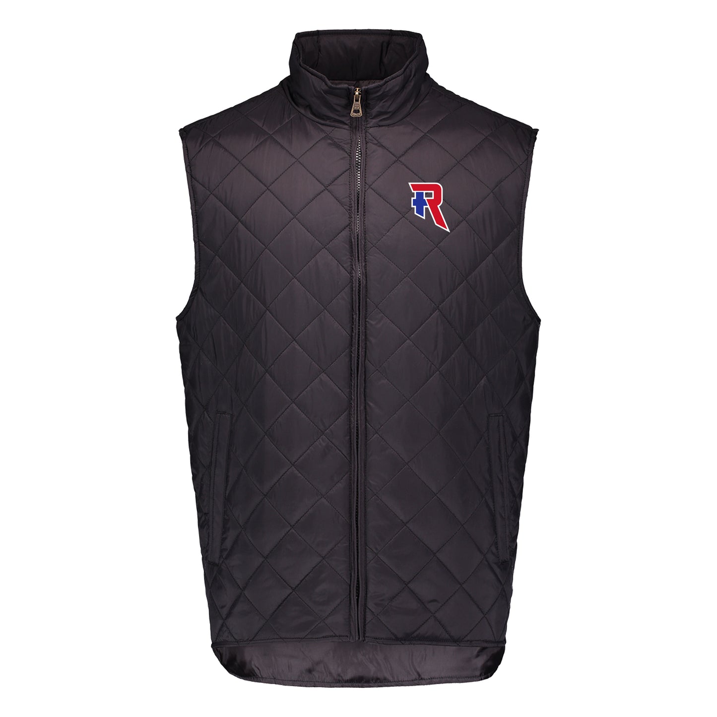 Black Quilted Vest