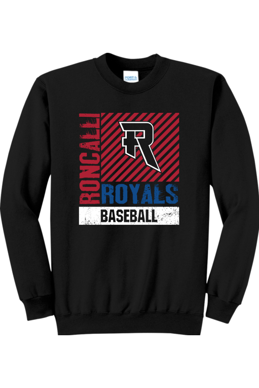 Sport Specific Black Crewneck Sweatshirt