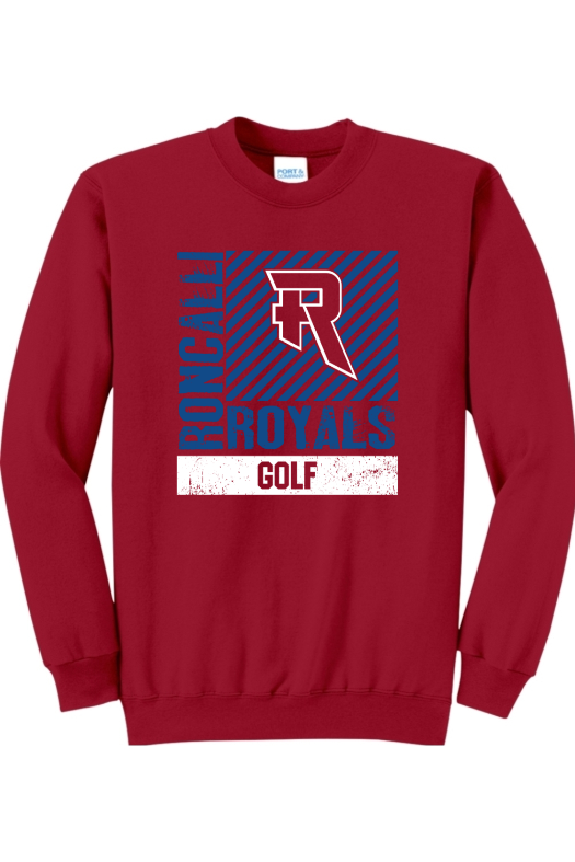 Sport Specific Red Crewneck Sweatshirt
