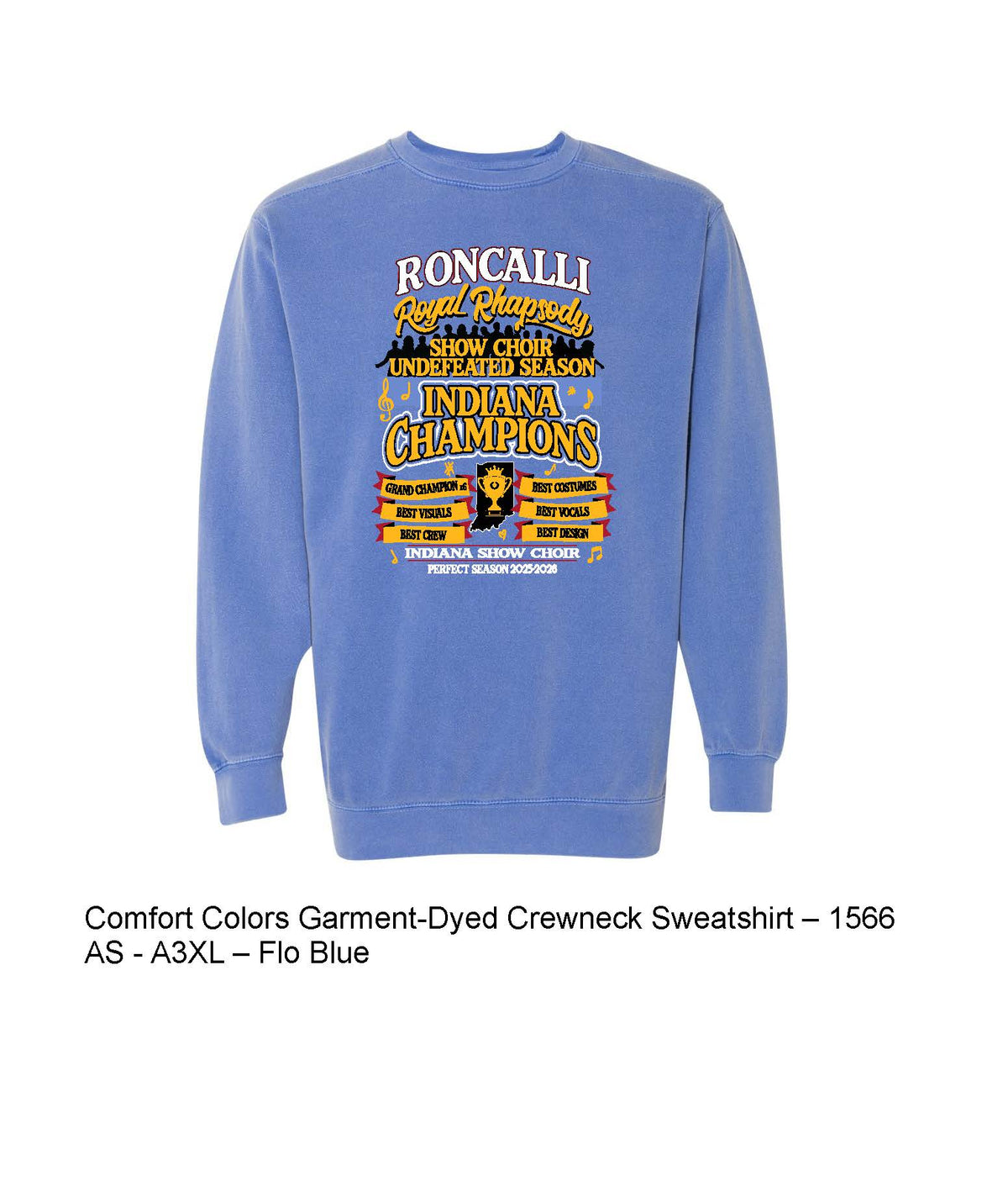 Royal Rhapsody Show Choir Celebration shirt