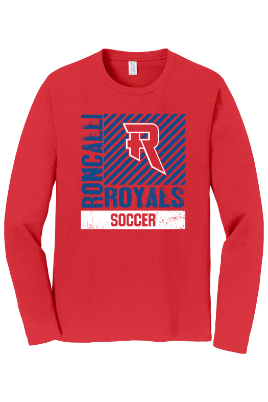 Sport Specific Red Long Sleeve Tee Shirt