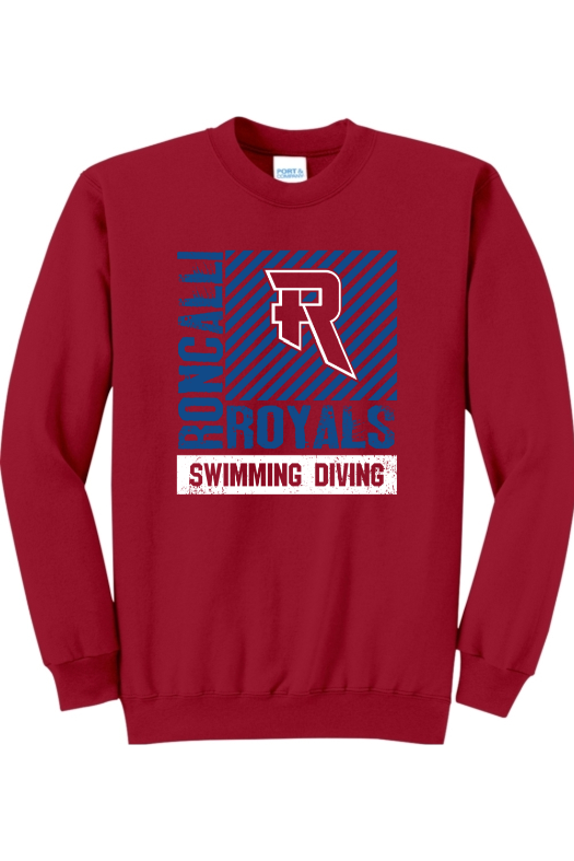Sport Specific Red Crewneck Sweatshirt