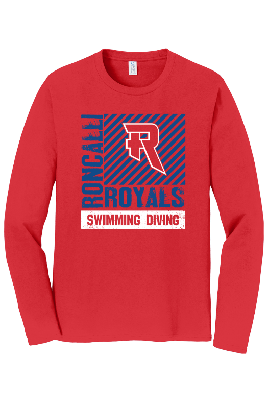 Sport Specific Red Long Sleeve Tee Shirt