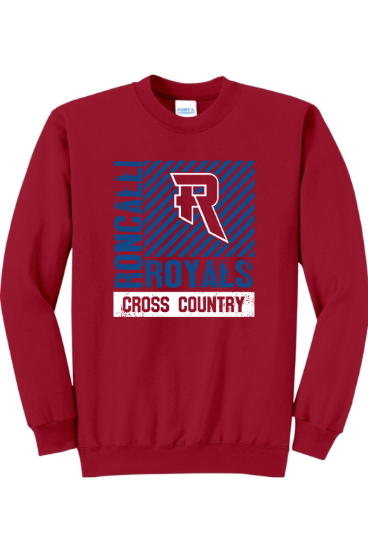 Sport Specific Red Crewneck Sweatshirt