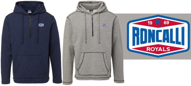 1/4 Zip Sweatshirt w/ Patch