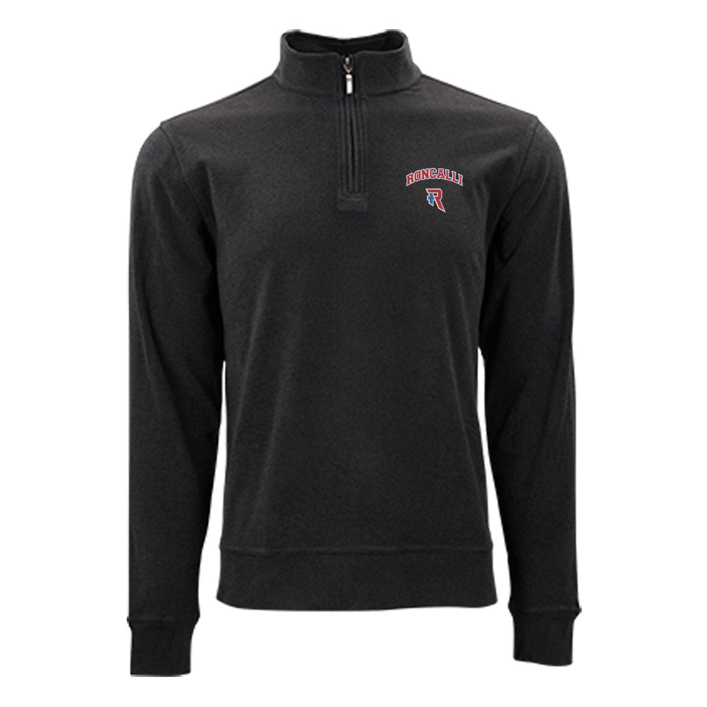 Luxe Black 1/4 Zip Pullover