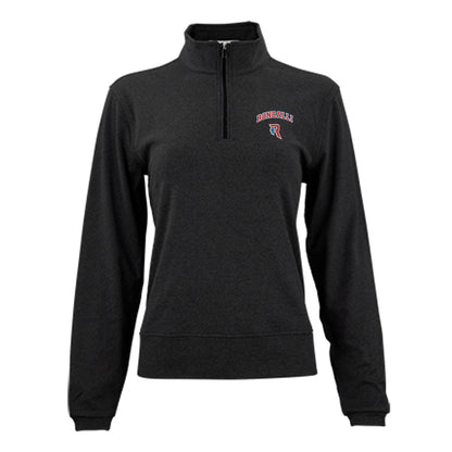 Luxe Black 1/4 Zip Pullover