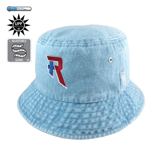 Hat - denim bucket hat