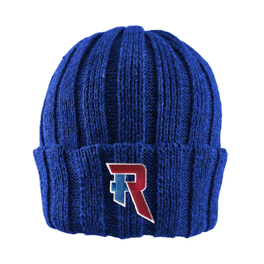 Hat - cable knit, with cuff but no pom