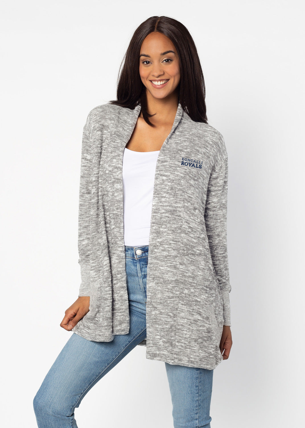 Chicka-D Ladies Heather Cardigan