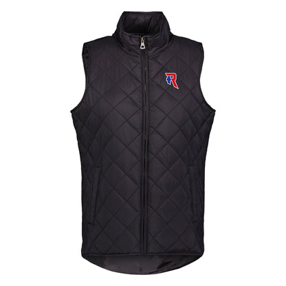 Black Quilted Vest