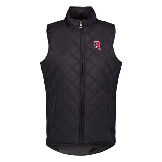 Black Quilted Vest
