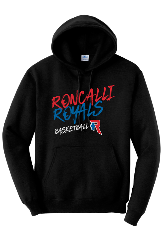 Sport Specific Black Hooded Sweatshirt