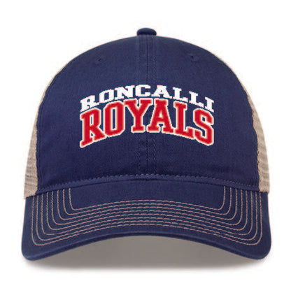 Hat - Navy with Mesh Trucker