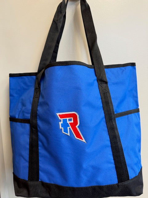 Tote Bag - Royal blue with contrast straps