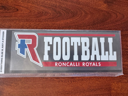 Automotive Decal - Football/Volleyball