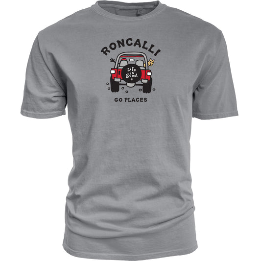 Life is Good Go Places Roncalli Tee