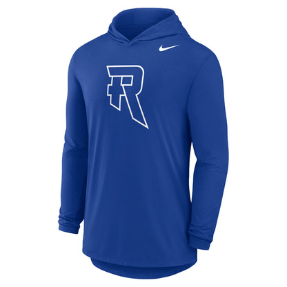 Nike Dri-fit Cotton Long Sleeve Hoodie Tee