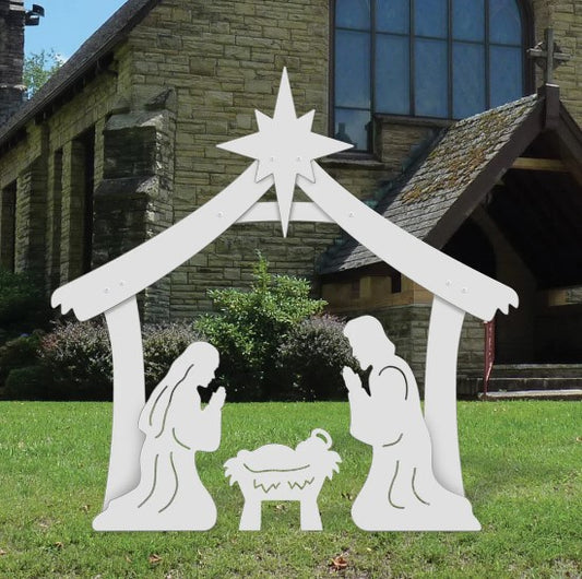 Project Outdoor Nativity Scene