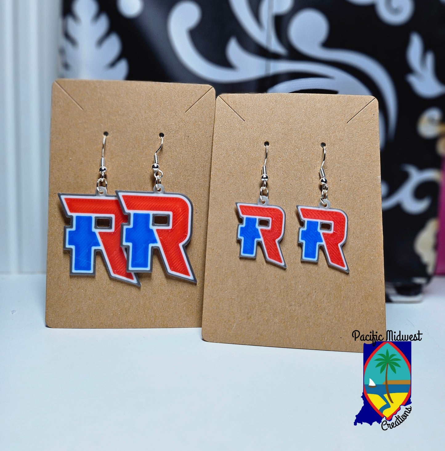 R earrings