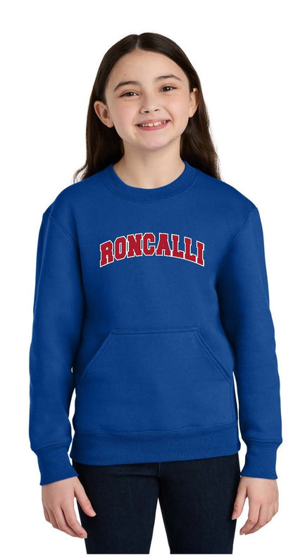 Youth Sweatshirt with arched Roncalli