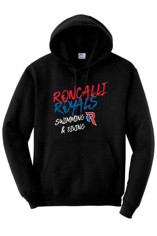 Sport Specific Black Hooded Sweatshirt