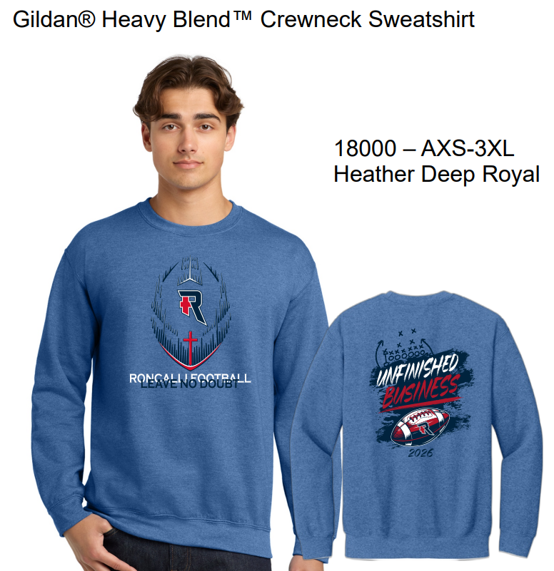 2026 Roncalli Football Season Shirt