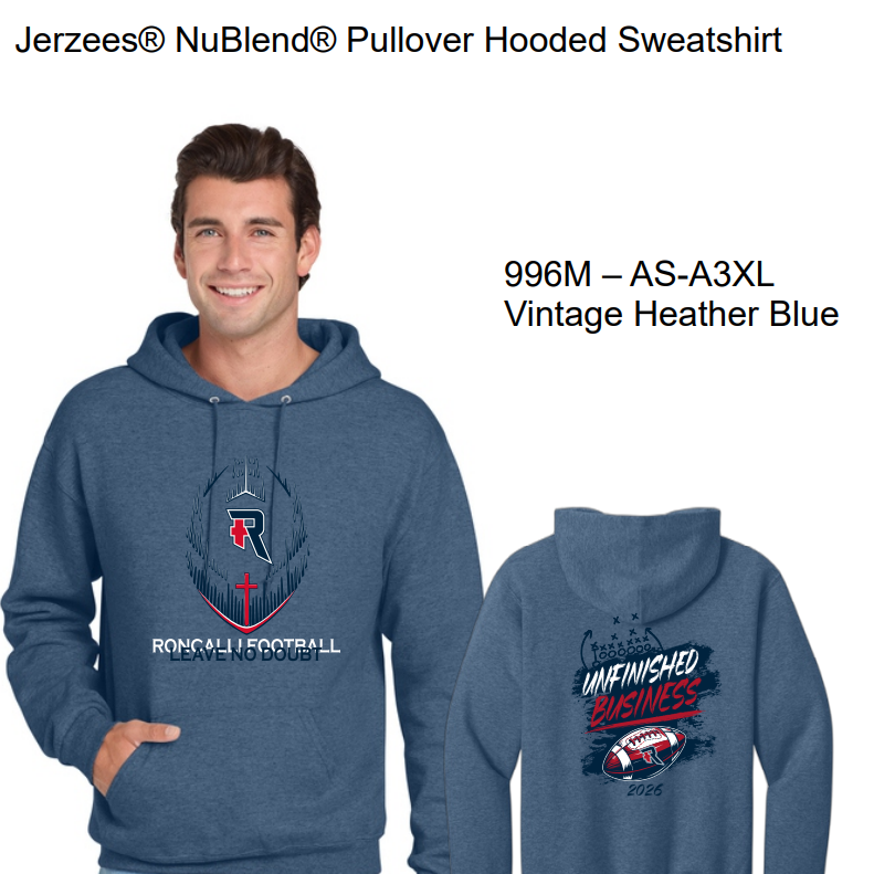2026 Roncalli Football Season Shirt
