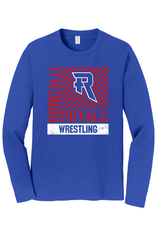Sport Specific Blue Long Sleeve Tee Shirt