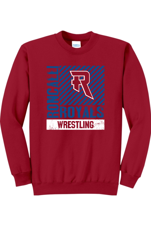 Sport Specific Red Crewneck Sweatshirt