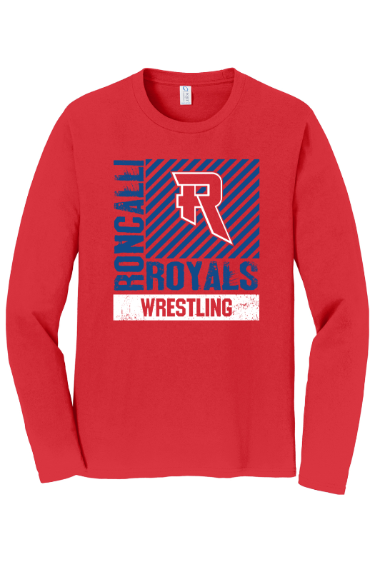 Sport Specific Red Long Sleeve Tee Shirt
