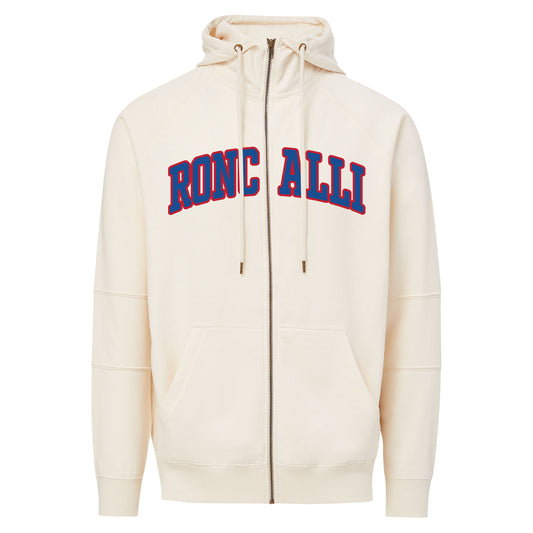 Ecru Roncalli Full Zip w/ R Zipper Pull