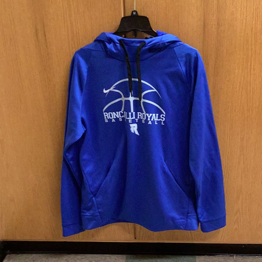 Nike Blue Roncalli Basketball Hoodie