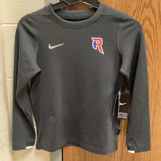 Youth Sweatshirt - Crew Neck, Grey Dark, Roncalli R, Nike