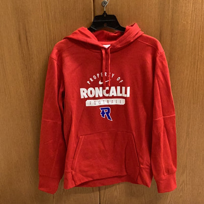 Nike “Property of Roncalli Football” Hooded Sweatshirt