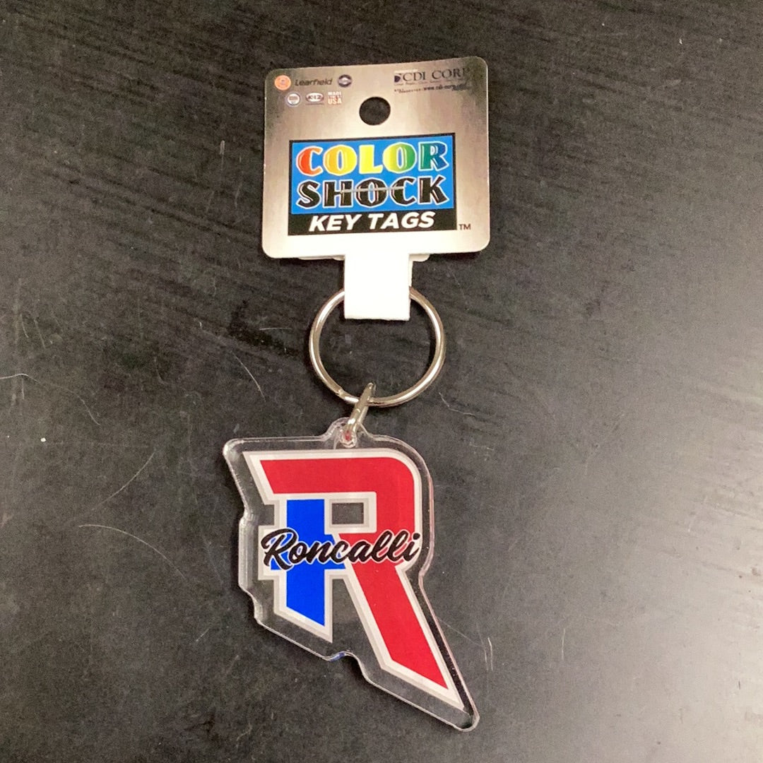 Acrylic R Key Chain