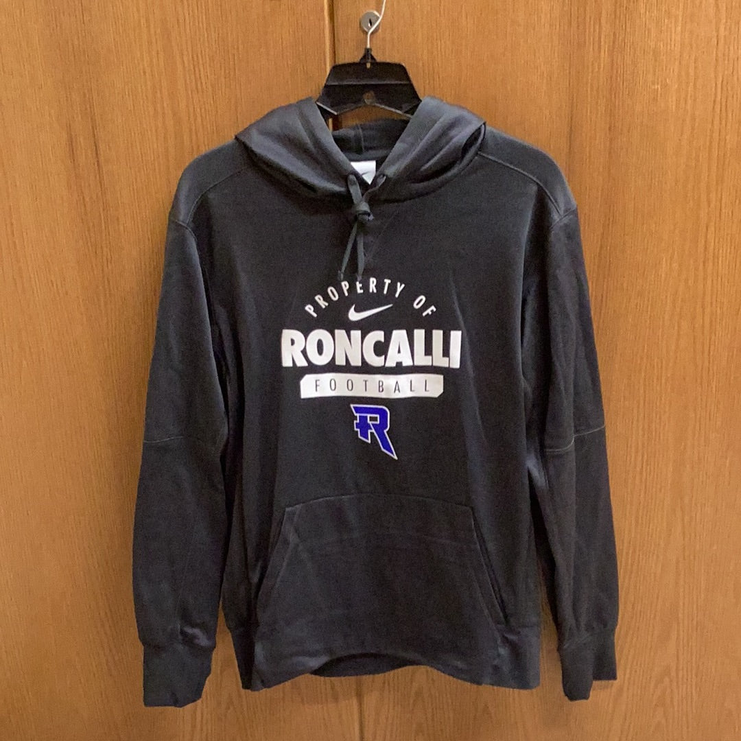 Nike “Property of Roncalli Football” Hooded Sweatshirt