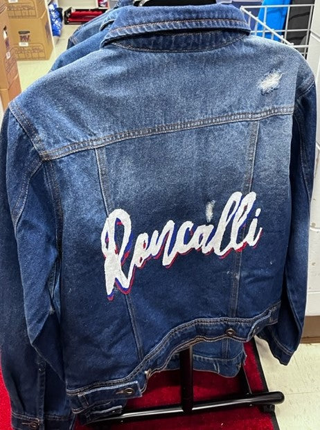 Tailgate Hand Painted Roncalli Jean Jacket