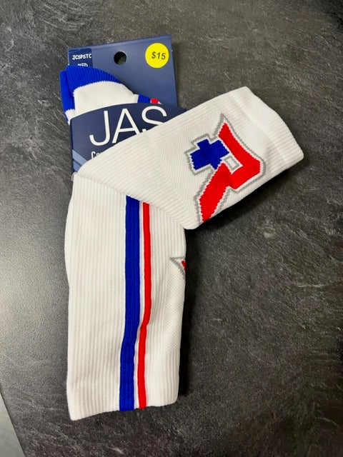 Athletic Crew Socks with Athletic R